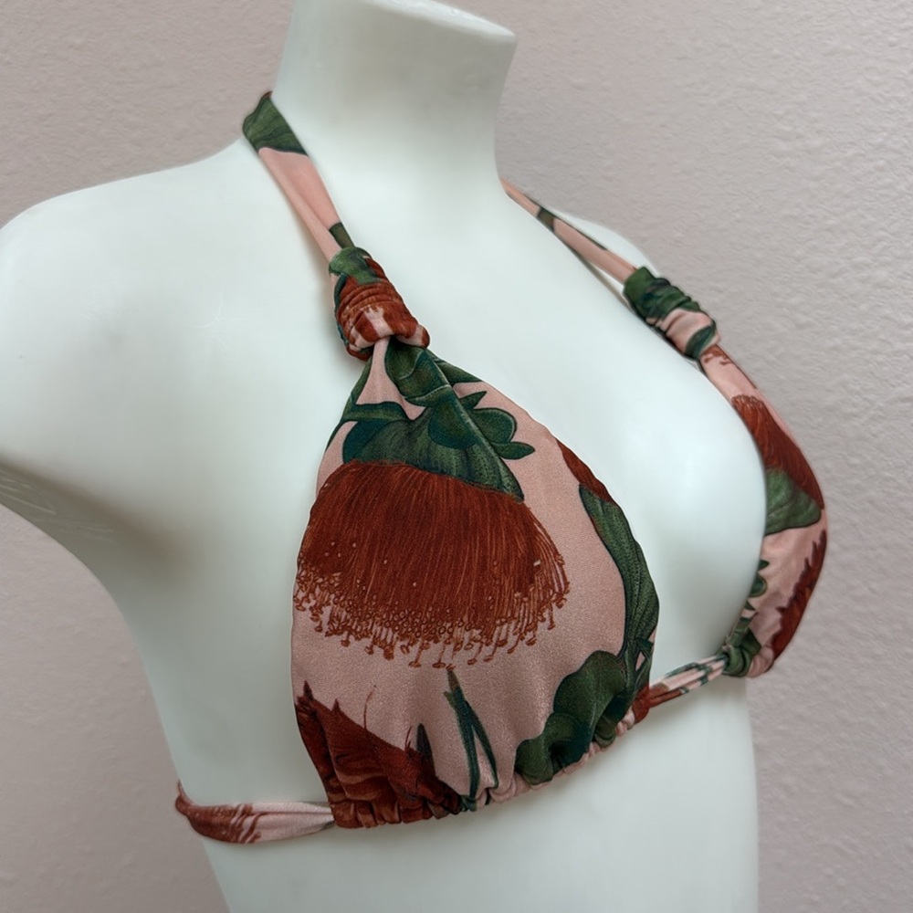 ADRIANA DEGREAS - Floral Halter Bikini Set - Picture 7 of 8
